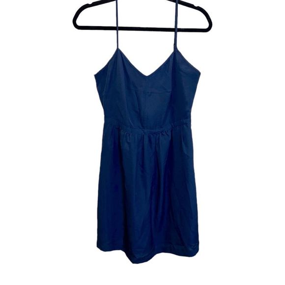 J. Crew Dresses J Crew Blue Dress 6 Poshmark